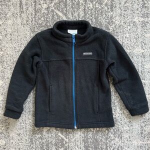Columbia Toddler Boys' Fleece Jacket - 4t - Black